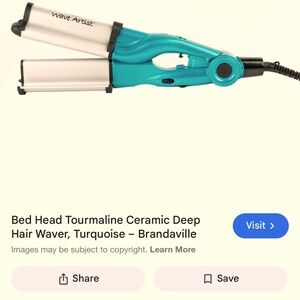 Bed head wave artist used once. By TIGI